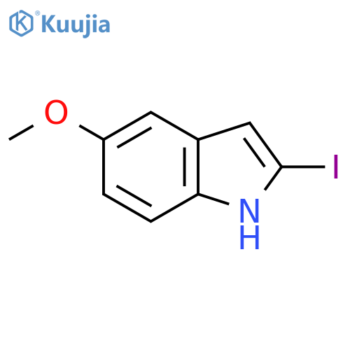 2-iodo-5-methoxy-1H-indole structure