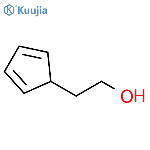 2,4-Cyclopentadiene-1-ethanol structure