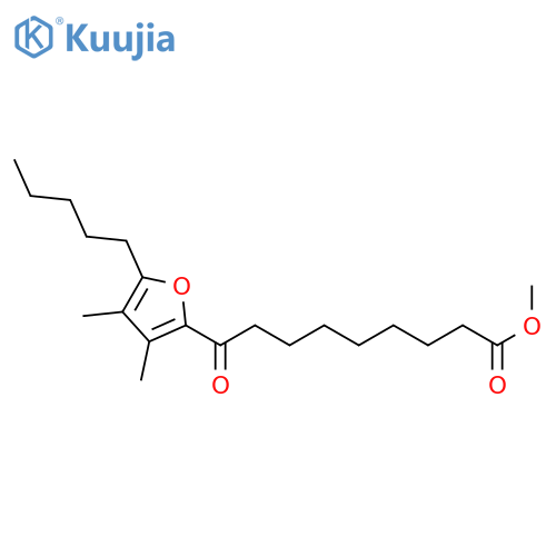 9-(3,4-Dimethyl-5-pentylfuran-2-yl)-9-oxononanoic Acid Methyl Ester structure