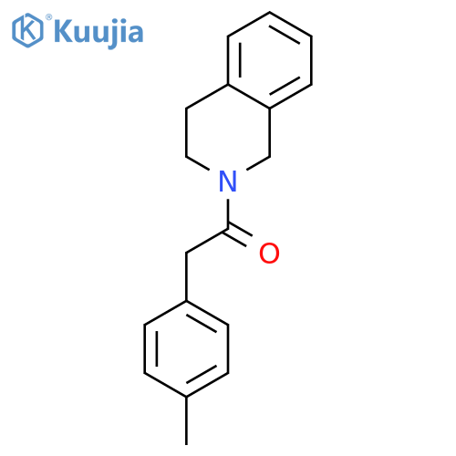 1-(3,4-Dihydro-1H-isoquinolin-2-yl)-2-p-tolyl-ethanone structure
