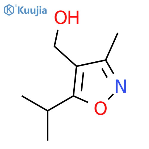 4-Isoxazolemethanol,3-methyl-5-(1-methylethyl)- structure