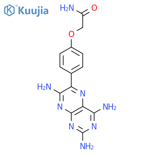 Acetamide, 2-[4-(2,4,7-triamino-6-pteridinyl)phenoxy]- structure