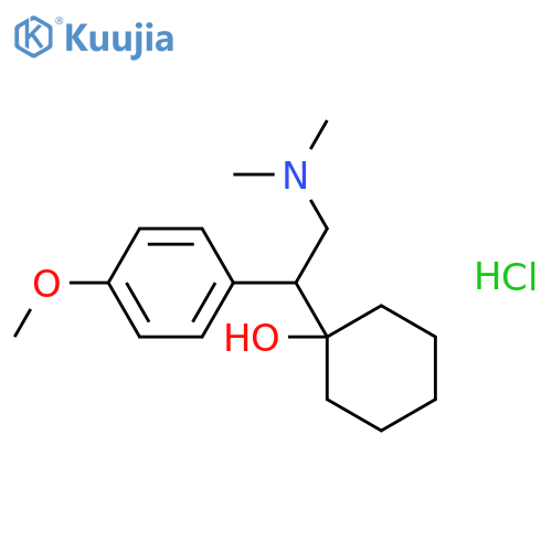 Venlafaxine hydrochloride structure