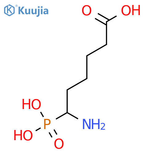 6-Amino-6-phosphonohexanoic acid structure