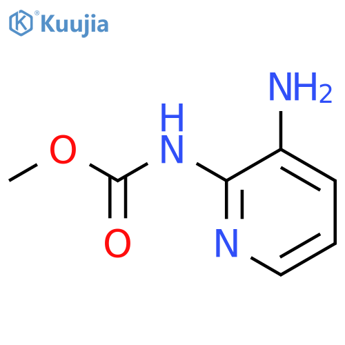 (3-amino-2-pyridinyl)-Carbamic acid methyl ester structure