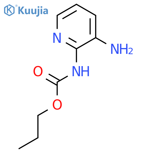Carbamic acid, (3-amino-2-pyridinyl)-, propyl ester structure
