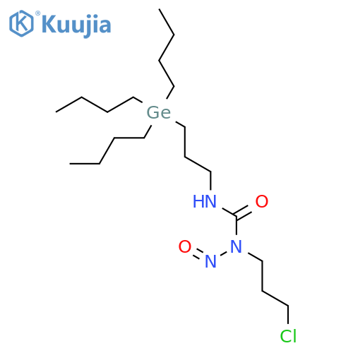 Urea, N-(3-chloropropyl)-N-nitroso-N'-[3-(tributylgermyl)propyl]- structure