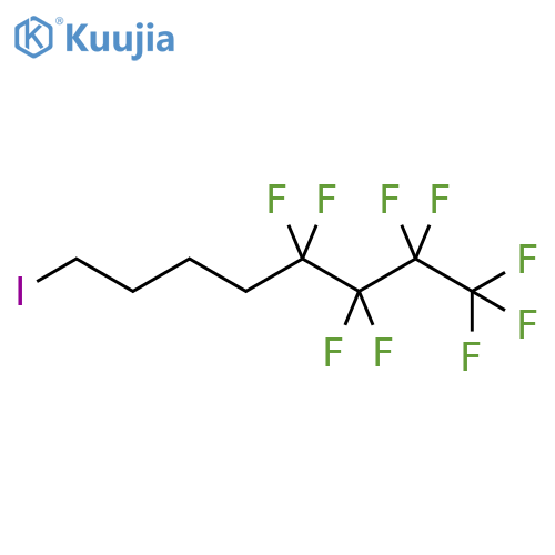8-Iodo-1,1,1,2,2,3,3,4,4-nonafluorooctane structure