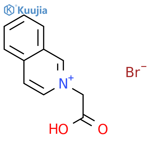 Isoquinolinium, 2-(carboxymethyl)-, bromide structure