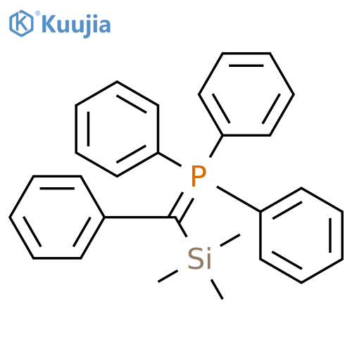 Phosphorane, triphenyl[phenyl(trimethylsilyl)methylene]- structure