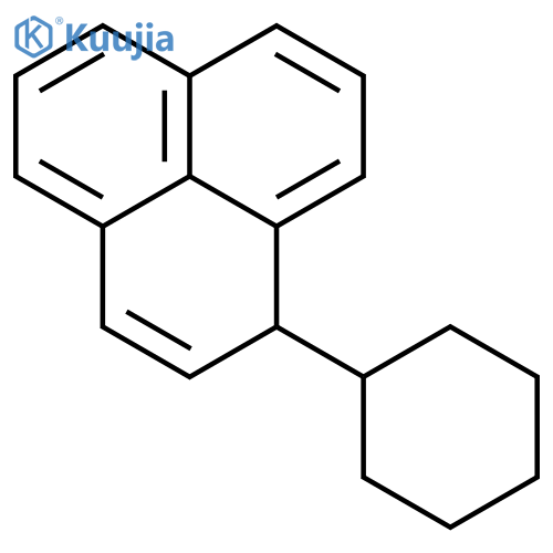 Phenalenyl, 1-cyclohexyl- structure