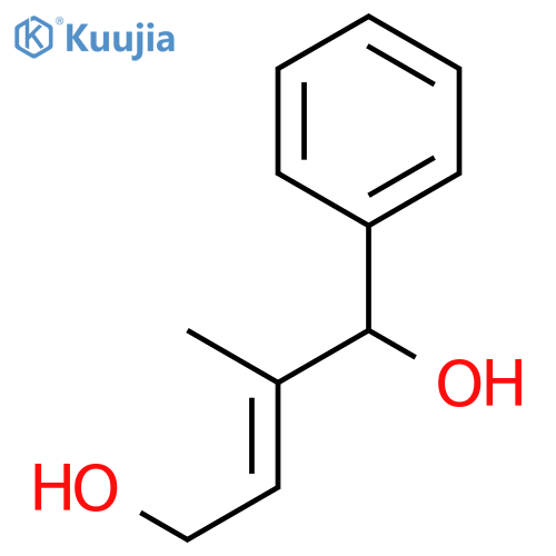 2-Butene-1,4-diol, 2-methyl-1-phenyl-, (E)- structure