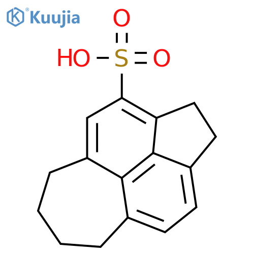 Cyclohept[fg]acenaphthylene-3-sulfonic acid, 1,2,5,6,7,8-hexahydro- structure