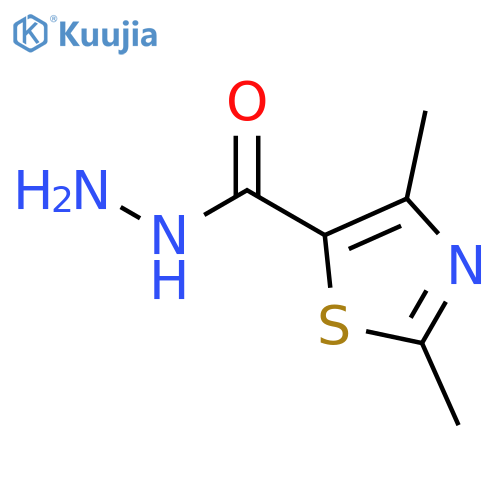 2,4-Dimethyl-thiazole-5-carboxylic acid hydrazide structure