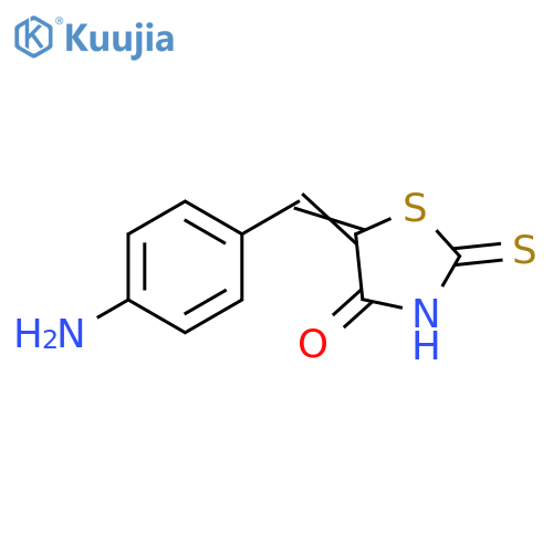 4-Thiazolidinone, 5-[(4-aminophenyl)methylene]-2-thioxo- structure