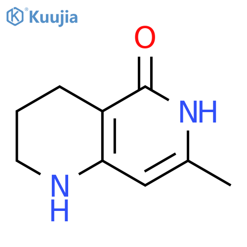 2,3,4,6-Tetrahydro-7-methyl-1,6-naphthyridin-5(1H)-one structure