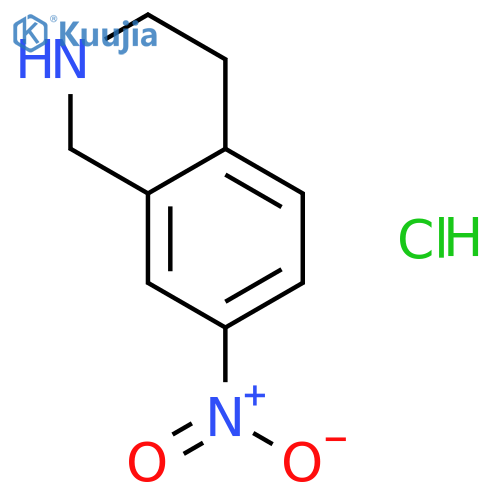 7-Nitro-1,2,3,4-tetrahydroisoquinoline Hydrochloride structure