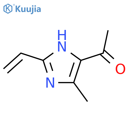 1-(2-ethenyl-5-methyl-1H-imidazol-4-yl)ethan-1-one structure