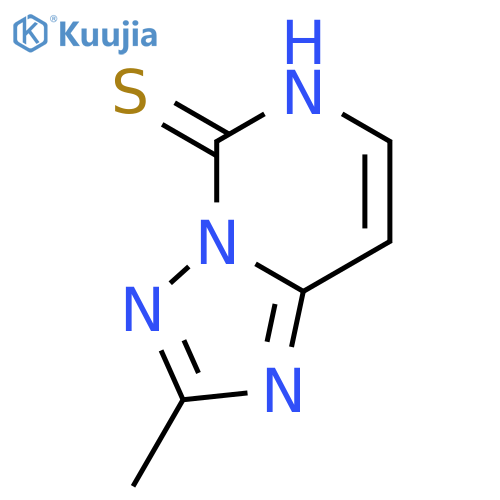 [1,2,4]Triazolo[1,5-c]pyrimidine-5(6H)-thione, 2-methyl- structure