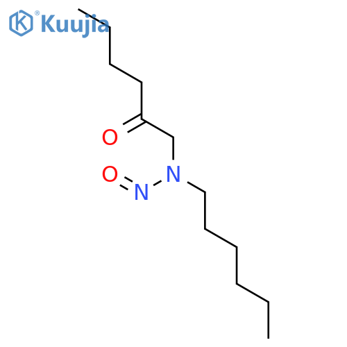 2-Hexanone, 1-(hexylnitrosoamino)- structure
