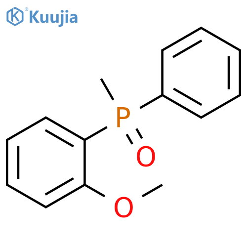 Phosphine oxide, (2-methoxyphenyl)methylphenyl- structure
