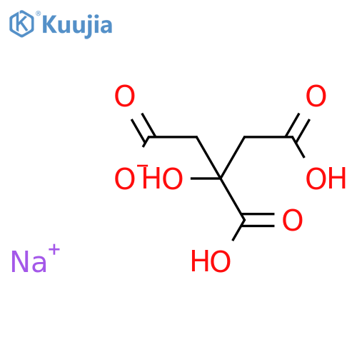 1,2,3-Propanetricarboxylicacid, 2-hydroxy-, sodium salt (1:?) structure