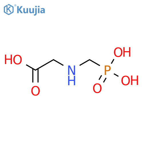N-Phosphonomethyl-glycine structure