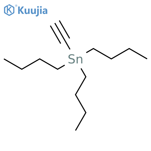 tributyl(ethynyl)stannane structure