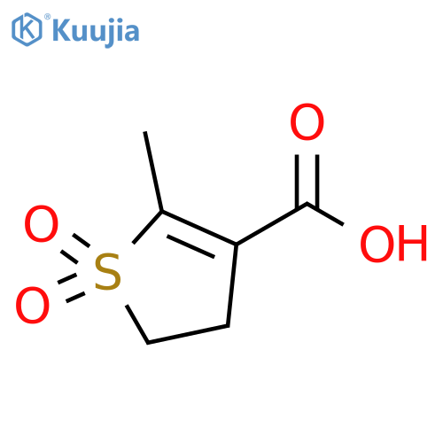 2-Methyl-4,5-dihydrothiophene-3-carboxylic Acid 1,1-Dioxide structure