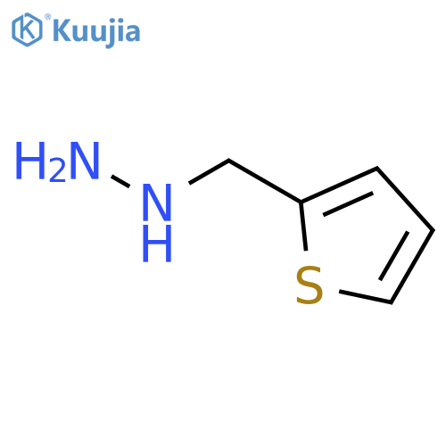 (thiophen-2-ylmethyl)hydrazine structure
