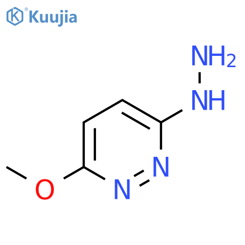 3-Hydrazinyl-6-methoxypyridazine structure