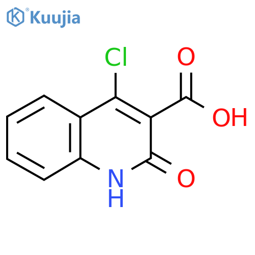 4-Chloro-2-oxo-1,2-dihydroquinoline-3-carboxylic acid structure