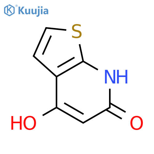 Thieno2,3-Bpyridine-4,6-diol structure