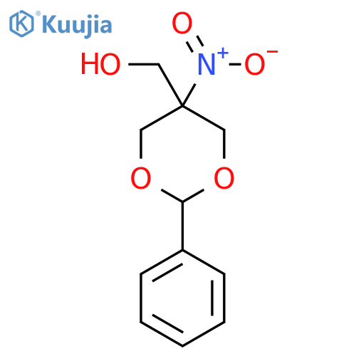 (5-Nitro-2-phenyl-1,3-dioxan-5-yl)methanol structure