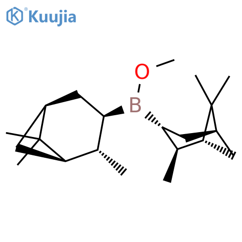 (+)\u200b-\u200bB-\u200bMethoxydiisopinocamp\u200bheylborane structure