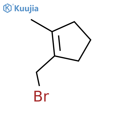Cyclopentene, 1-(bromomethyl)-2-methyl- structure