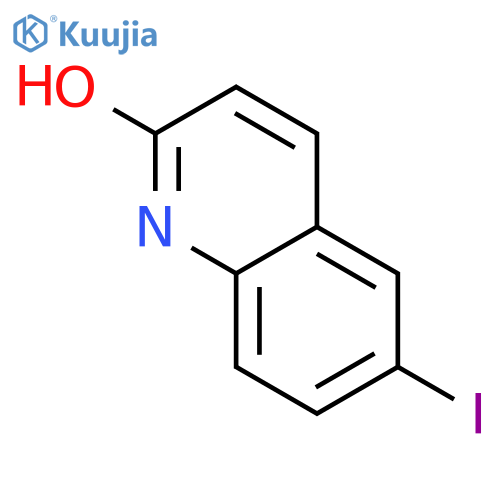 6-Iodoquinolin-2-ol structure
