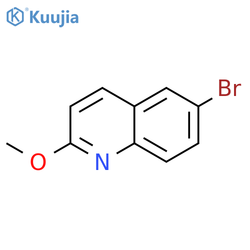 6-bromo-2-methoxy-quinoline structure
