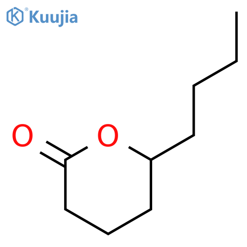 2H-Pyran-2-one, 6-butyltetrahydro-, (R)- structure
