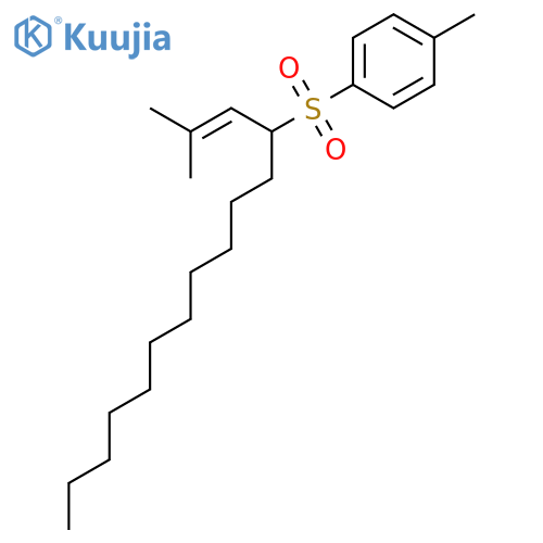 Benzene, 1-methyl-4-[[1-(2-methyl-1-propenyl)dodecyl]sulfonyl]- structure