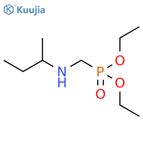 Phosphonic acid,P-[(diethylamino)methyl]-, diethyl ester structure