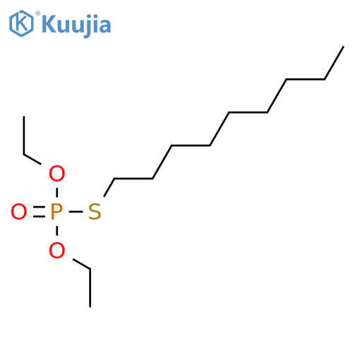 O,O-diethyl S-nonyl phosphorothioate structure