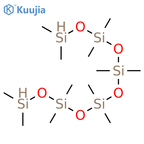 1,1,3,3,5,5,7,7,9,9,11,11-Dodecamethylhexasiloxane structure