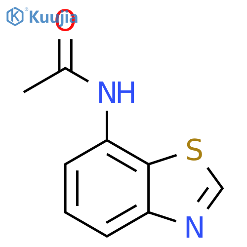 Acetamide,N-7-benzothiazolyl- structure