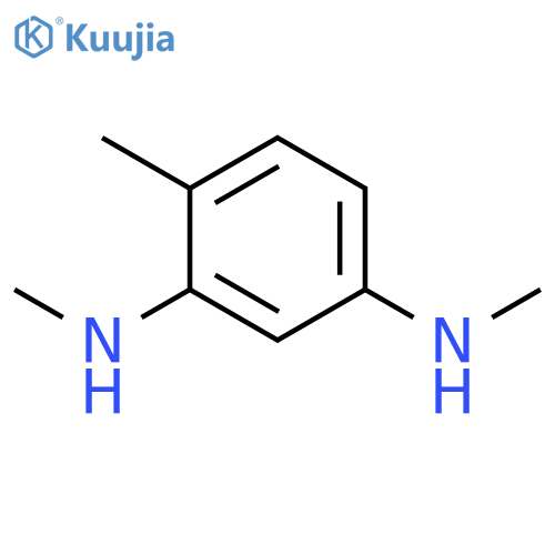 N1,N3,4-trimethylbenzene-1,3-diamine structure
