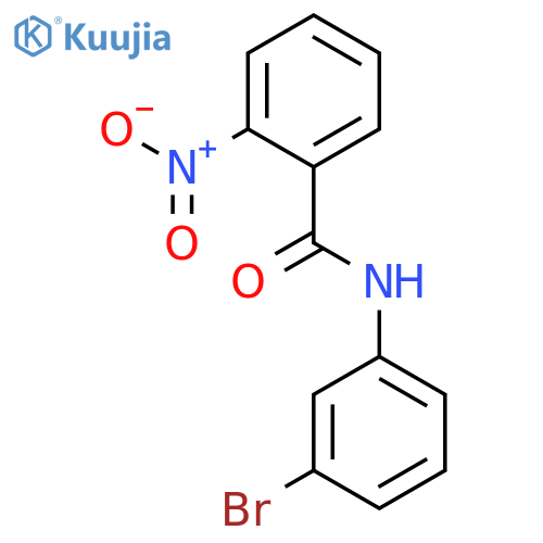 N-(3-bromophenyl)-2-nitrobenzamide structure