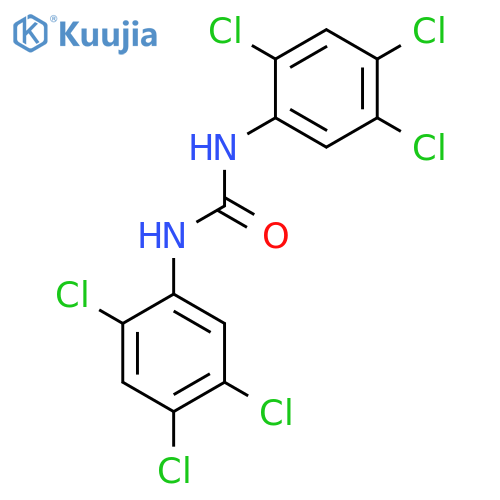 Urea, N,N'-bis(2,4,5-trichlorophenyl)- structure
