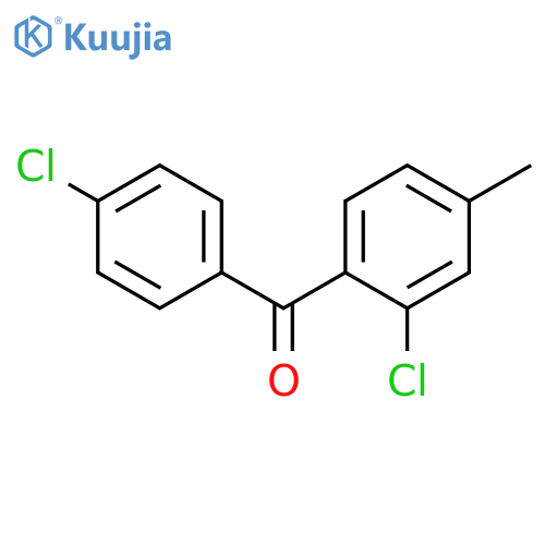 Methanone, (2-chloro-4-methylphenyl)(4-chlorophenyl)- structure