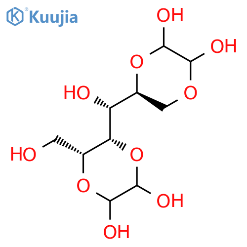 (5S,6R)-5-[(R)-[(2S)-5,6-Dihydroxy-1,4-dioxan-2-yl]-hydroxymethyl]-6-(hydroxymethyl)-1,4-dioxane-2,3-diol structure