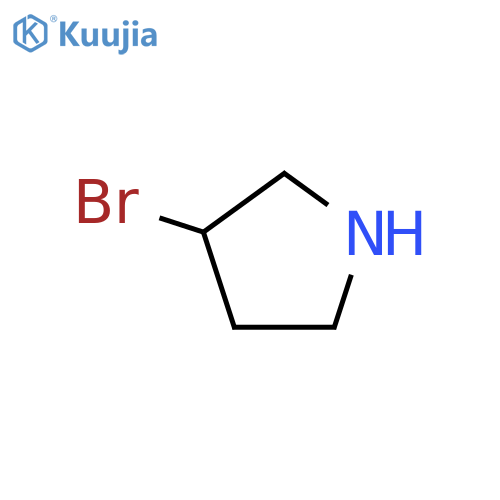 (3S)-3-bromopyrrolidine structure
